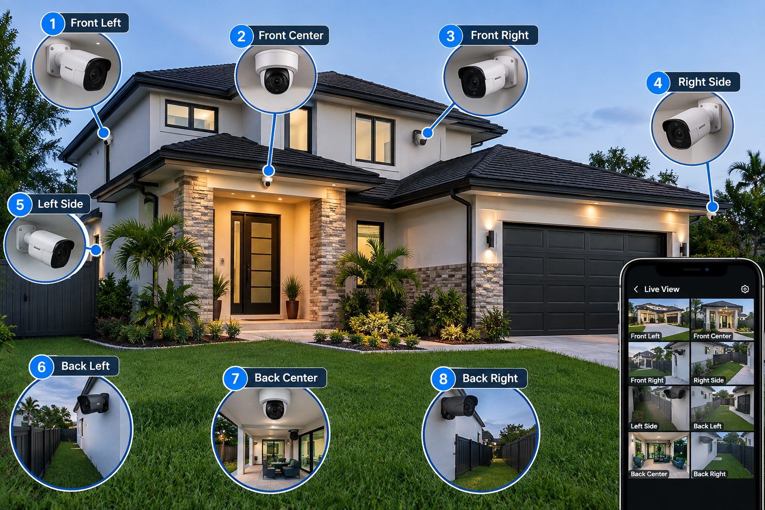 8-Camera Residential System
